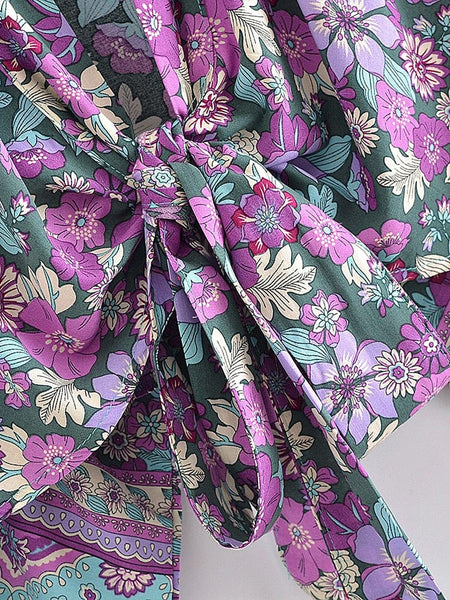 MAYSON Cropped Kimono-Kimono- Boheme Junction