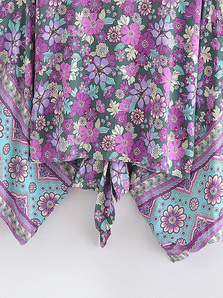 MAYSON Cropped Kimono-Kimono- Boheme Junction