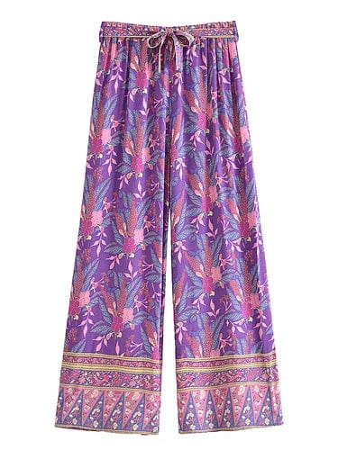 boheme junction Anhui MORELLO Cropped Kimono & Pants Set