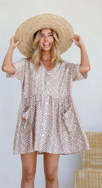 PALMA Mini Dress-Dress- Boheme Junction