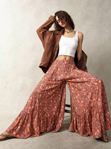 JAMIE Wide Leg Pants-Women Pants- Boheme Junction