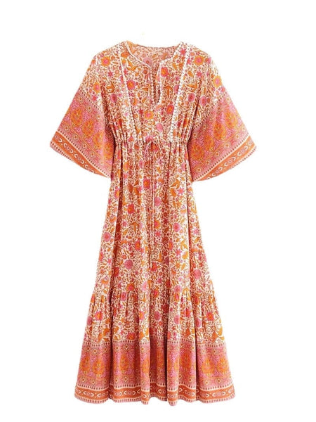 PRE-ORDER ITEM Dress PERSIA Midi Dress - Pink