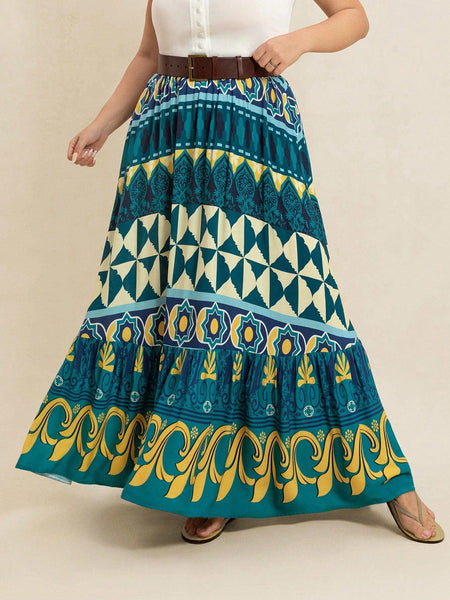 BOHEME JUNCTION Plus Size Skirts PLUS SIZE Adriana Maxi Skirt | LAST SIZES