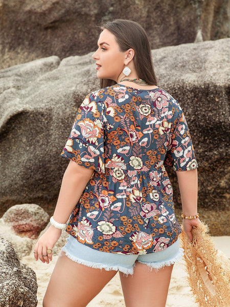 PLUS SIZE Alessia Top | ONE LEFT-Tops- Boheme Junction