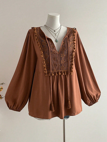 PLUS SIZE Alyce Top-Plus Size Tops- Boheme Junction