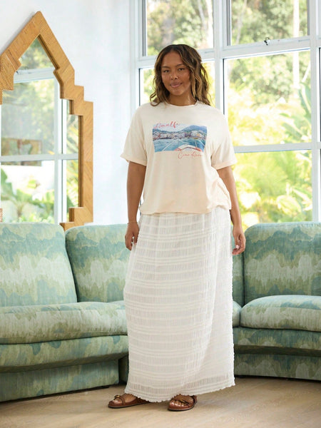 PLUS SIZE Amalfi Top-Plus Size T-shirts- Boheme Junction
