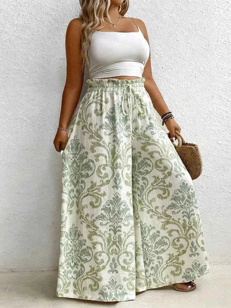 PLUS SIZE Andi Pants-Plus Size Bottoms- Boheme Junction