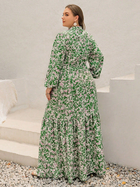 boheme junction Plus Size Dresses PLUS SIZE Carrie Maxi Dress - Green