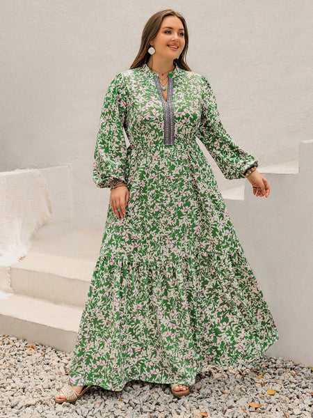 boheme junction Plus Size Dresses PLUS SIZE Carrie Maxi Dress - Green