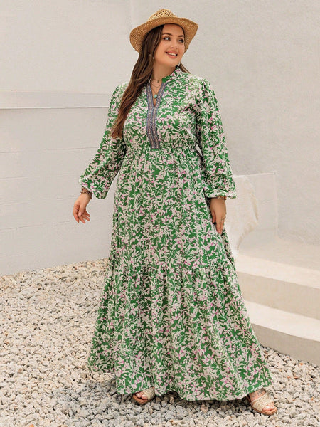 boheme junction Plus Size Dresses PLUS SIZE Carrie Maxi Dress - Green