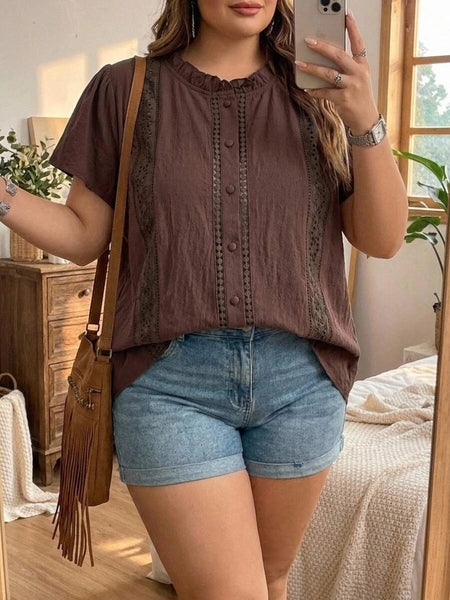 Boheme Junction Plus Size Tops PLUS SIZE Celia Top | 5XL - 8XL