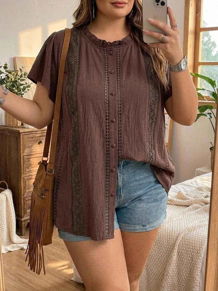 Boheme Junction Plus Size Tops PLUS SIZE Celia Top | 5XL - 8XL