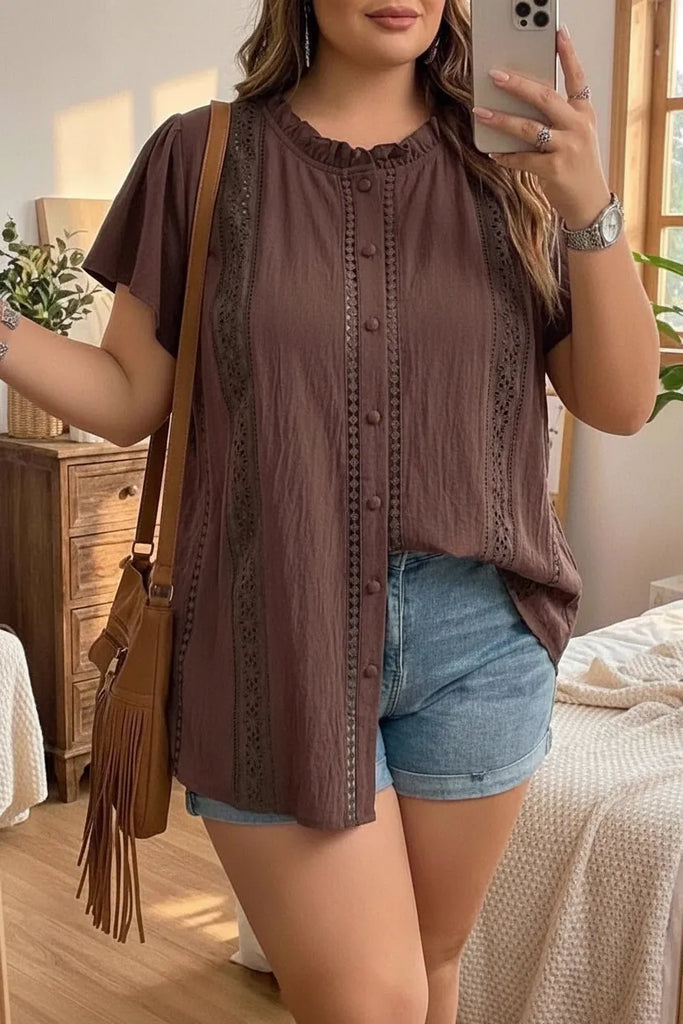 Boheme Junction Plus Size Tops PLUS SIZE Celia Top | 5XL - 8XL