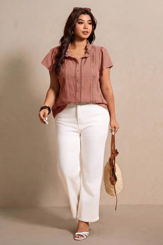 Boheme Junction Plus Size Tops PLUS SIZE Celia Top - Blush