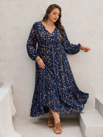 Boheme Junction Plus Size Dresses PLUS SIZE Dee Maxi Dress - Blue