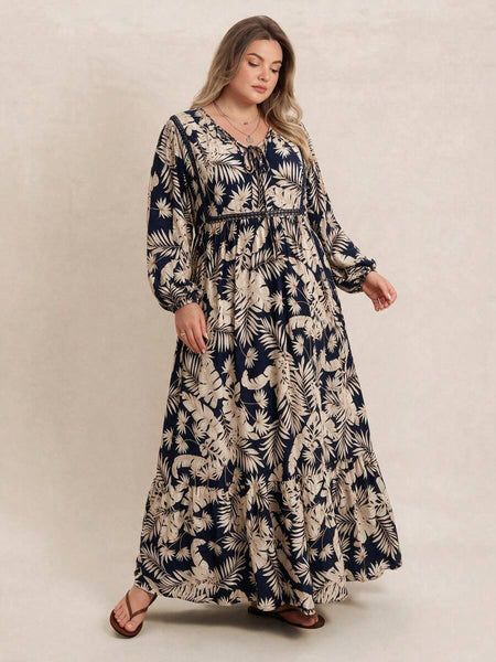 PLUS SIZE Dee Maxi Dress-Plus Size Dresses- Boheme Junction