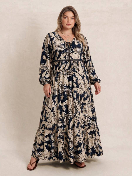 PLUS SIZE Dee Maxi Dress-Plus Size Dresses- Boheme Junction