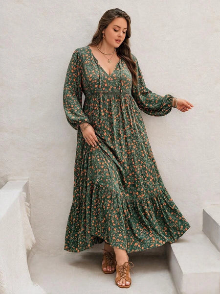 Boheme Junction Plus Size Dresses PLUS SIZE Dee Maxi Dress - Green
