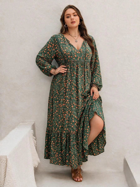 Boheme Junction Plus Size Dresses PLUS SIZE Dee Maxi Dress - Green