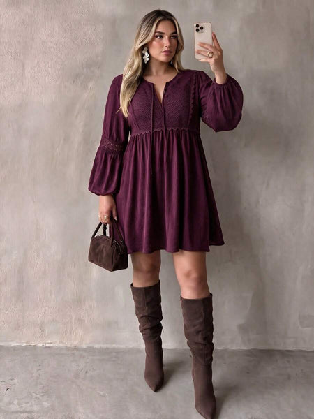 boheme junction Plus Size Dresses PLUS SIZE Eileen Mini Dress
