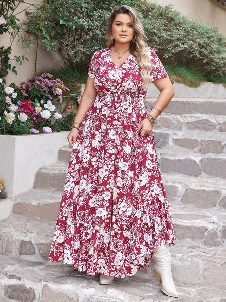 PLUS SIZE Evan Maxi Dress | LAST SIZES-Plus Size Dresses- Boheme Junction