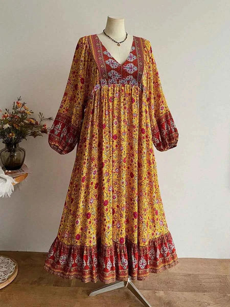 PLUS SIZE Evie Maxi Dress-Plus Size Dresses- Boheme Junction
