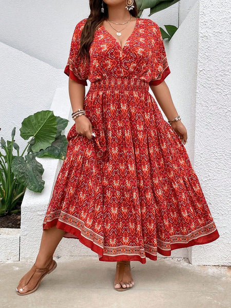 PLUS SIZE Hattie Maxi Dress | LAST SIZES-Dress- Boheme Junction