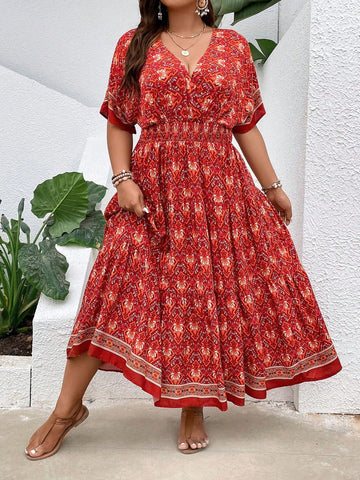 PLUS SIZE Hattie Maxi Dress | LAST SIZES-Dress- Boheme Junction