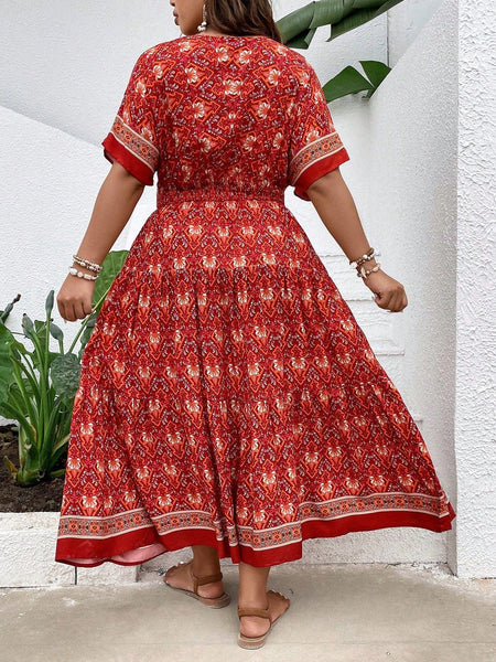 PLUS SIZE Hattie Maxi Dress | LAST SIZES-Dress- Boheme Junction