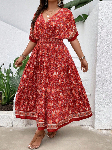 PLUS SIZE Hattie Maxi Dress | LAST SIZES-Dress- Boheme Junction