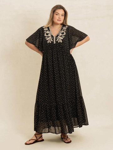 boheme junction Plus Size Arabian Dresses PLUS SIZE Hudson Maxi Dress