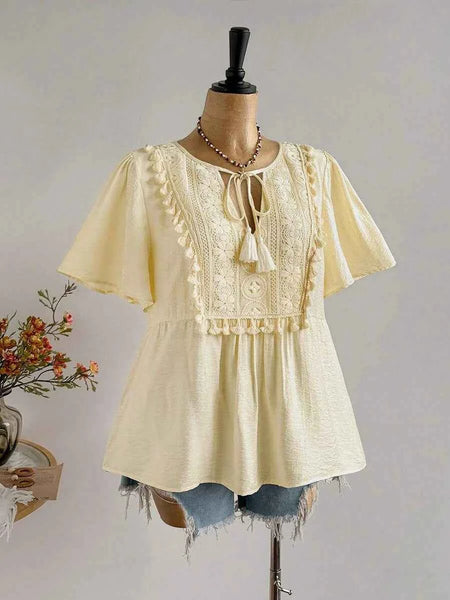 PLUS SIZE Ishana Top-Plus Size Tops- Boheme Junction
