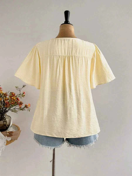PLUS SIZE Ishana Top-Plus Size Tops- Boheme Junction