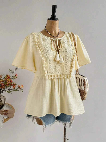 PLUS SIZE Ishana Top-Plus Size Tops- Boheme Junction