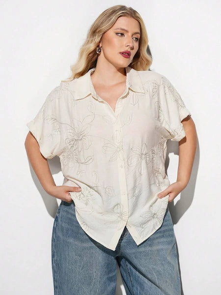 PLUS SIZE Jane Top-Plus Size Tops- Boheme Junction