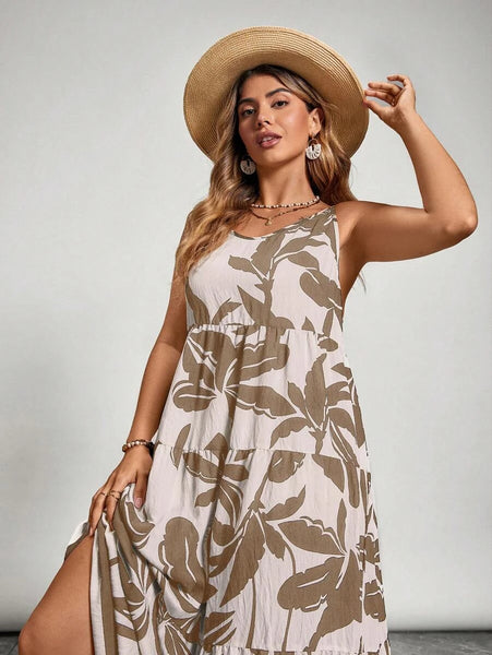 PLUS SIZE Jarah Maxi Dress-Plus Size Dresses- Boheme Junction