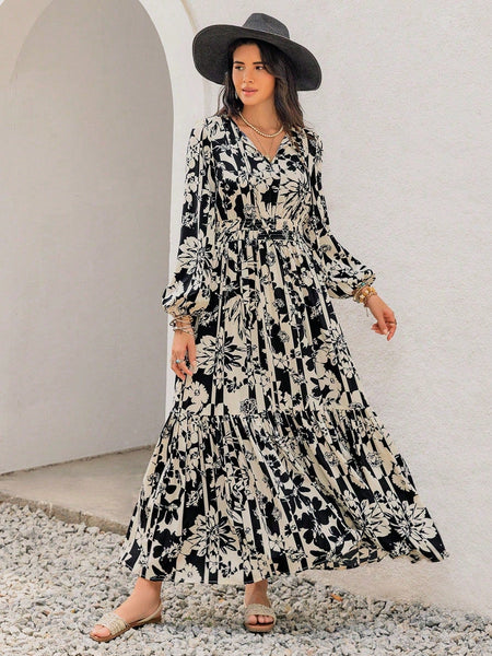 PLUS SIZE Jayde Maxi Dress - Black-Plus Size Dresses- Boheme Junction