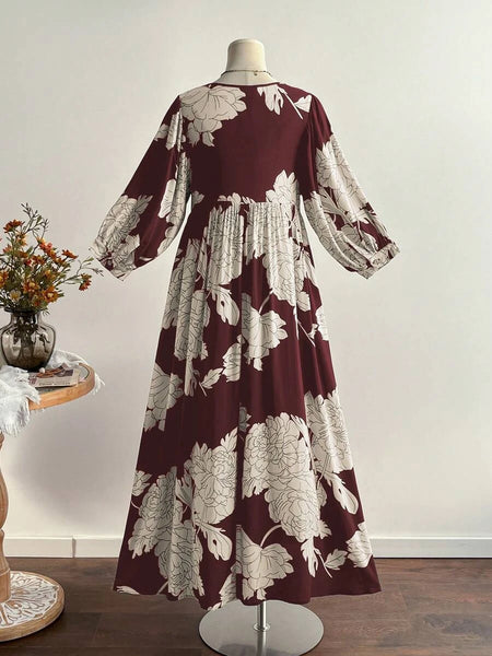 Boheme Junction Plus Size Dresses PLUS SIZE Jazlyn Maxi Dress - Burgundy