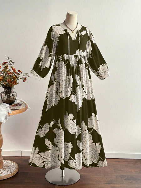 Boheme Junction Plus Size Dresses PLUS SIZE Jazlyn Maxi Dress - Khaki