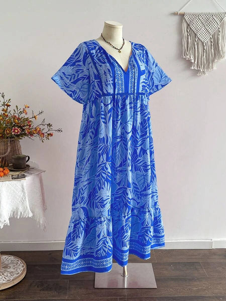 Boheme Junction Plus Size Dresses PLUS SIZE Kalea Maxi Dress - Blue