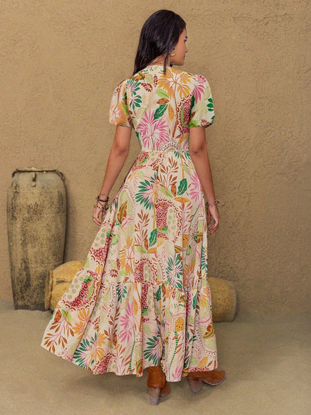 PLUS SIZE Mardi Maxi Dress-Plus Size Dresses- Boheme Junction