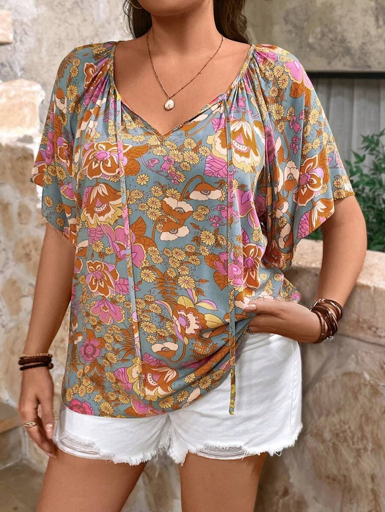 PLUS SIZE Mia Top | LAST SIZES-Plus Size Tops- Boheme Junction