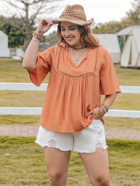 PLUS SIZE Niara Top | LAST SIZES-Plus Size Tops- Boheme Junction