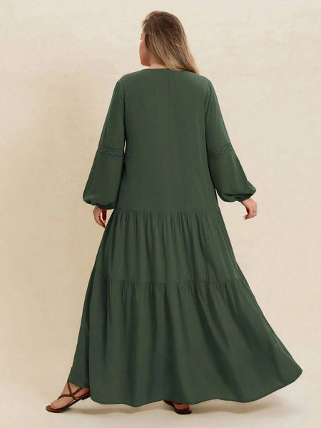 Boheme Junction Plus Size Dresses PLUS SIZE Nyles Maxi Dress - Olive