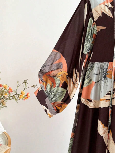 Boheme Junction Plus Size Dresses PLUS SIZE Paige Maxi Dress - Chocolate