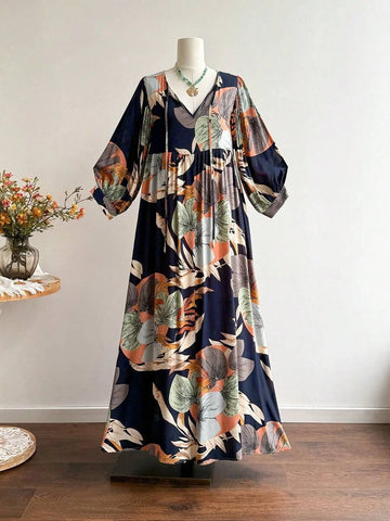 Boheme Junction Plus Size Dresses PLUS SIZE Paige Maxi Dress - Navy