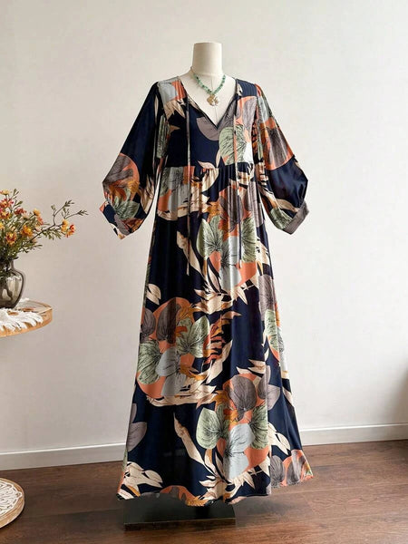 Boheme Junction Plus Size Dresses PLUS SIZE Paige Maxi Dress - Navy