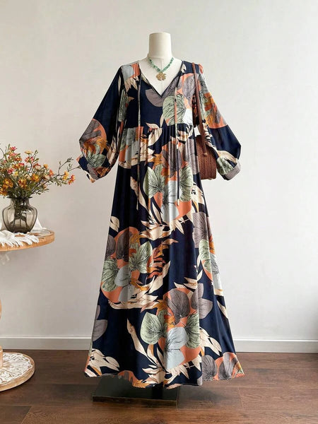 Boheme Junction Plus Size Dresses PLUS SIZE Paige Maxi Dress - Navy