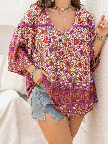 PLUS SIZE Ryder Top | LAST SIZES-Plus Size Blouses- Boheme Junction