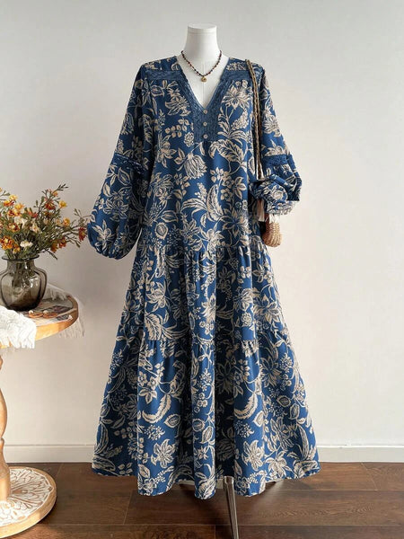 Boheme Junction Plus Size Dresses PLUS SIZE Samira Maxi Dress - Dark Blue